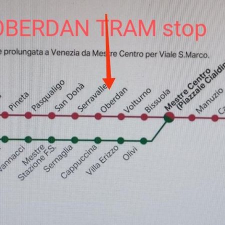 Apartamento Sunshine30Mt Tram Ingresso Indipendente Wifi Venezia Free Park Exterior foto